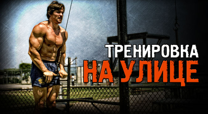 Тренировка бодибилдинга на свежем воздухе — пробовал?